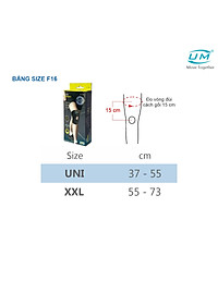 Bó gối đai dán có nẹp neoprene -compact United Medicare F16 