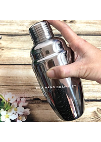 Bình Lắc Shaker Inox Dày 750cc/ 550cc - Pha Chế Cocktail , Trà Sữa