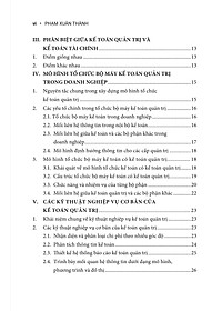 Giáo Trình Kế Toán Quản Trị