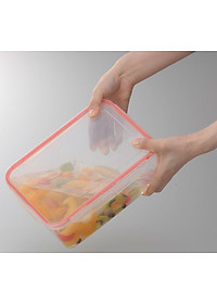 Combo 03 hộp thực phẩm chữ nhật inomata hàng nội địa Nhật Bản