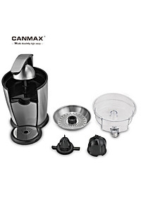 Máy vắt cam cao cấp thương hiệu Canmax CJ-186 - Chất liệu: Inox 304 - Dung tích: 1000ml - Công suất: 120W - Hàng Nhập Khẩu