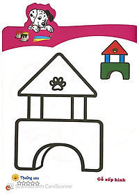 Sách Tô Màu Cùng Cún Con - Tô Màu Đồ Chơi Và Nhân Vật