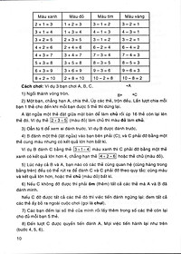 Sách 72 Trò Chơi Toán Lớp 1 (Tái Bản)