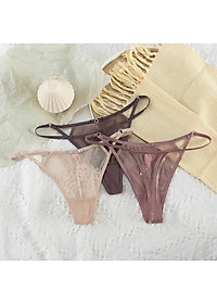 Combo 5 Quần Lọt Khe Ren Dây Mảnh Mã 8034 – Quyến Rũ, Nhẹ Nhàng, Thoáng Mát
