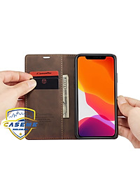 Bao da cao cấp dành cho iPhone 11 Pro Max dạng ví Caseme - Hàng Nhập Khẩu