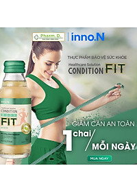Nước Uống Hỗ Trợ Giảm Cân Hiệu Quả, Tăng Miễn Dịch,  CONDITION Body Fit inno.N, Chống Lão Hóa Da (100ml x 1 chai, 10 chai )