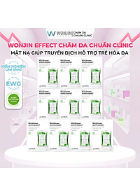 Combo 10 Mặt Nạ Phục Hồi Chuyên Sâu WonJin Effect Nourising Supplement Mask 30g