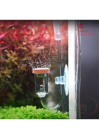 Đầu sủi co2 Chihiros Nano Diffuser khuếch tán trộn bọt co2 mịn bể thủy sinh