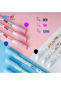 Combo 10 Bút gel Smooth Flowing Gel Ink Thiên Long Điểm 10 TP-GEL038
