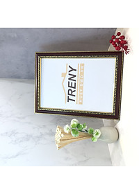 Khung ảnh A4 - khung bằng khen A4 - kiểu classic hoa văn nổi họa tiết đơn giản, khung ảnh phong cách Nhật Bản màu sắc nhẹ nhàng sang trọng 