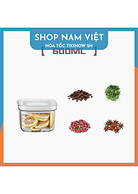 Hộp đựng đồ khô, bảo quản thực phẩm nắp vặn chân không nhiều kích cỡ
