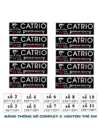 ĐỒ BỘ VEST BÉ TRAI CATRIO ACT661 TỪ 2 ĐẾN 11 TUỔI THUỘC BST QUẦN ÁO TRẺ EM COMPLET VESTON CATRIO 2021