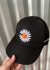 mũ lưỡi trai hoa cúc nhiều màu sắc đẹp