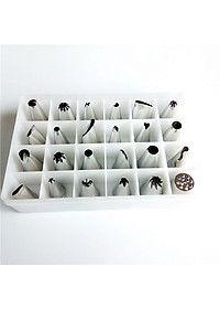 Bộ 24 đuôi bắt bông kem – Bộ dụng cụ làm bánh kem – Mã số 1035