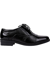 Giày Tây Nam Huy Hoàng HT7116 - Đen