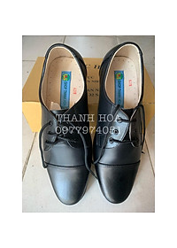 Giày sĩ quan công ty 32 cấp uý, giày da nam Aseco 32 mã 05B buộc dây