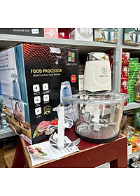 Máy Xay Thịt Đa Năng 500W, 4 Lưỡi Dao, Dung Tích 3.5L – Xay Nhanh, Tiện Lợi - HÀNG CHÍNH HÃNG MINIIN