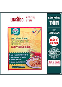 Đặc sản Cà Mau - Bánh Phồng Tôm Năm Căn - Loại Thượng Hạng ( Hộp 500 GRAM )
