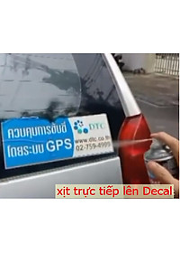 Chai xịt tẩy keo decal, băng dính,  keo dán, nhựa đường.. Asphalt & Sticker Remover - Bosny  B130 - 435 cc  - nhập khẩu Thái Lan (tặng kèm khăn lau và khẩu trang bằng vải không dệt)