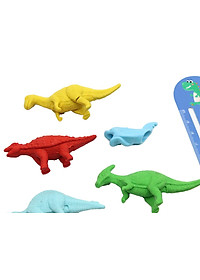 Bộ Dụng Cụ Học Tập Khủng Long Dinosaur Club - Little Tree GP8012-E (13 Chi Tiết)