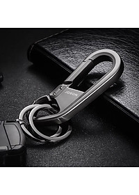 Móc khóa xe máy ô tô xe hơi Jobon có chốt móc đĩa quần, nước sơn cao cấp, thép inox không gỉ JB-193