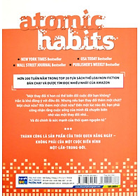 Atomic Habits - Thay Đổi Tí Hon Hiệu Quả Bất Ngờ (Tái Bản 2023)
