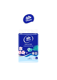 Khăn Giấy Rút Cao Cấp Vinda Deluxe 3 Lớp - L - 110 tờ (4 Gói)