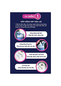 Ly Thủy Tinh Có Nắp Coffee Cup Luminarc Blue 500ML - V2209