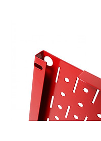 Bảng treo dụng cụ SMLIFE Pegboard cơ khí SQ – Đỏ