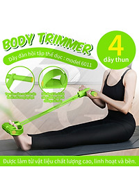 Dây Đàn Hồi Kháng Lực 6011 ,  Ống Bàn Đạp Mắt Cá Chân Kéo Bàn Đạp Tăng Áp,Thể Dục Căng Dây Di Động Có Thể Tái Sử Dụng