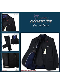 BỘ VEST BÉ TRAI CATRIO PCT28568/7 LÀ BỘ COMPLE TRẺ EM TỪ 2 TUỔI ĐẾN 11 TUỔI (12KG ĐẾN 43KG) THUỘC BST QUẦN ÁO TRẺ EM CATRIO MÙA TIỆC CƯỚI LỄ TẾT SANG TRỌNG