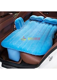 Đệm hơi ô tô, nêm hơi cho xe ô tô cao cấp, loại dày dặn, Tặng kèm bơm điện 2 gối và miếng vá dự phòng