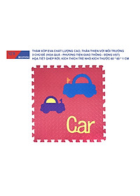 Tấm thảm chơi xếp hình EVA xếp hình lồng vào nhau thân thiện với môi trường dành cho trẻ em để tập bò.