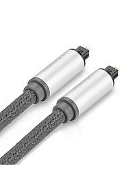 Cáp Audio Quang (Toslink, Optical) 1,5m Ugreen 10542 Vỏ Nhôm - Hàng Chính Hãng