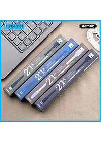 Cáp sạc 2.1A bọc dù siêu bền Remax RC-094 chống đứt gãy chiều dài 2m - Hàng chính hãng