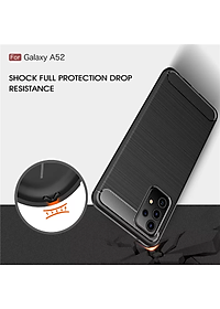 Ốp lưng chống sốc vân kim loại cho Samsung Galaxy A52 / Galaxy A52s 5G hiệu Likgus (chuẩn quân đội, chống va đập, chống vân tay) - Hàng nhập khẩu