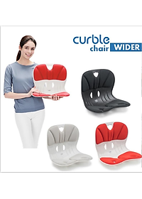 [Hàng chính hãng] Ghế chỉnh dáng ngồi đúng - Curble Wider_Premium Model Hàn Quốc (Made in Korea). Phù hợp mọi đối tượng (Free Size)