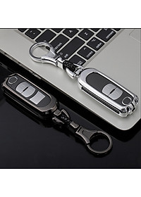 Ốp chìa khóa mazda, 3, 2, 6, cx5, cx8 chất liệu metal cao cấp, bảo vệ smartkey tuyệt đối, kiểu dáng sang trọng và hiện đại