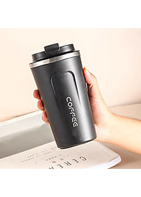 Ly Giữ Nhiệt COFFEE Inox 304 Dung Tích 510ml Cao Cấp Kiểu Dáng Hàn Quốc Cầm Tay Sang Trọng - Chính Hãng 