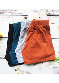 Combo 10 quần bé trai từ 3-32kg - Cotton thiên nhiên. Giao màu ngẫu nhiên