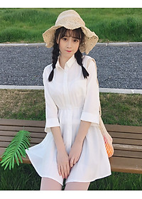 Áo Sơ Mi Nữ Form Dài Che Quần Cá Tính SM013 MayHomes