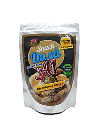 Snack Da Cá Vị Trứng Muối A1 Food - 90gram