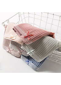 Combo 5 Chiếc Quần Lót Nữ Cotton Tăm Viền ren Xuất Nhật