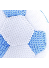 Trái Banh Nhồi Bông U&Yaby 112 (13cm) - Trắng Xanh Biển