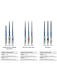 Trâm file nội nha từ châu Âu EndoStar E3 Azure-file dẻo