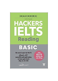Sách Hackers IELTS Basic- Reading