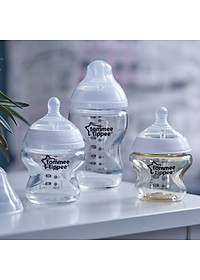 Núm Ty Silicon Siêu Mềm Tự Nhiên Cho Bé Tommee Tippee Natural Start Fast Flow Từ 6 Tháng (Vỉ đôi, tách lẻ)