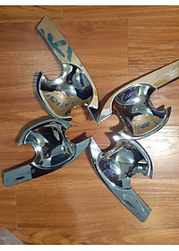 Bộ ốp hõm cửa mạ crom dành cho xe Toyota Rush