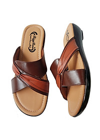 Dép Nữ BIGGBEN Da Bò Thật DNQN12