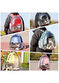 Balo phi hành gia trong suốt Balo thú cưng vận chuyển chó mèo (Tặng kèm tấm lót) hàng chính hãng thương hiệu Kún Miu